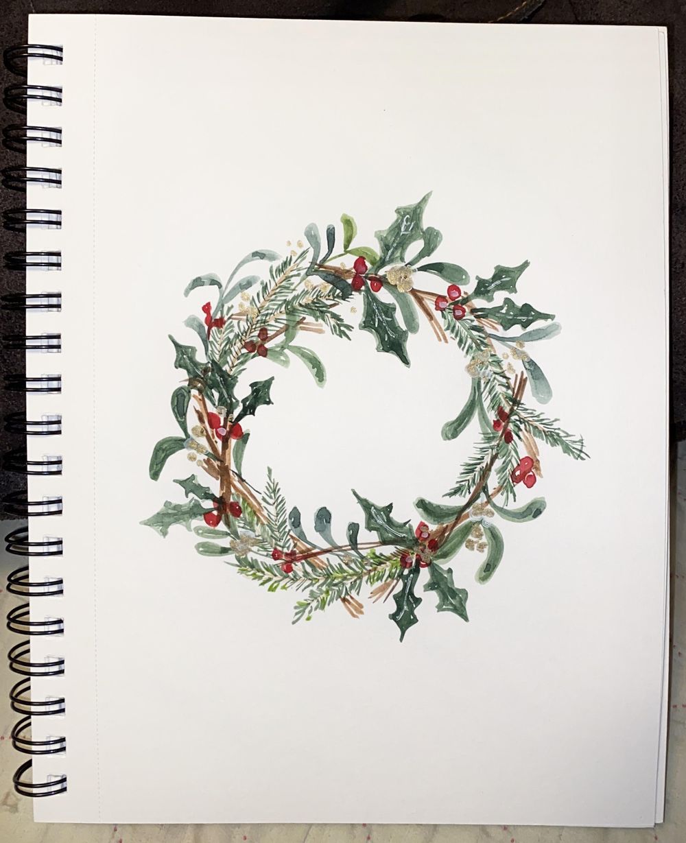 Practice wreath - image 1 - student project