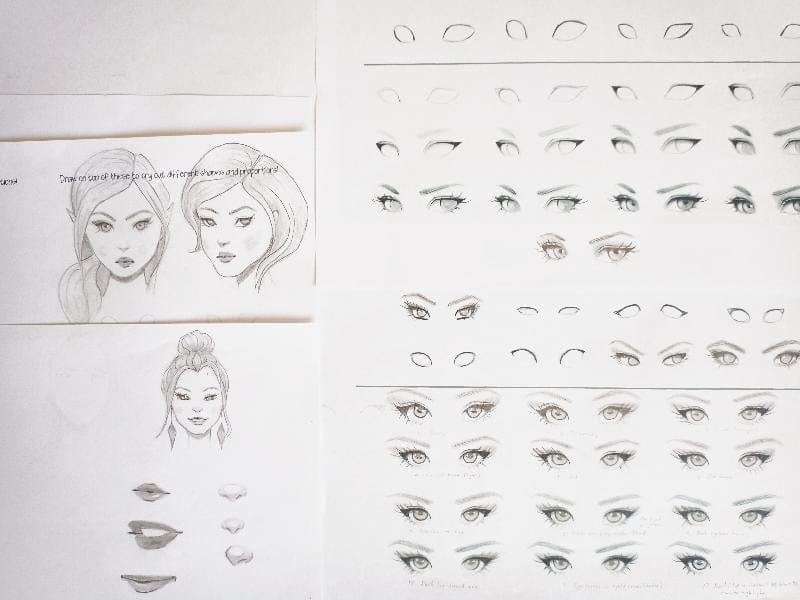 Female Character Design - image 3 - student project