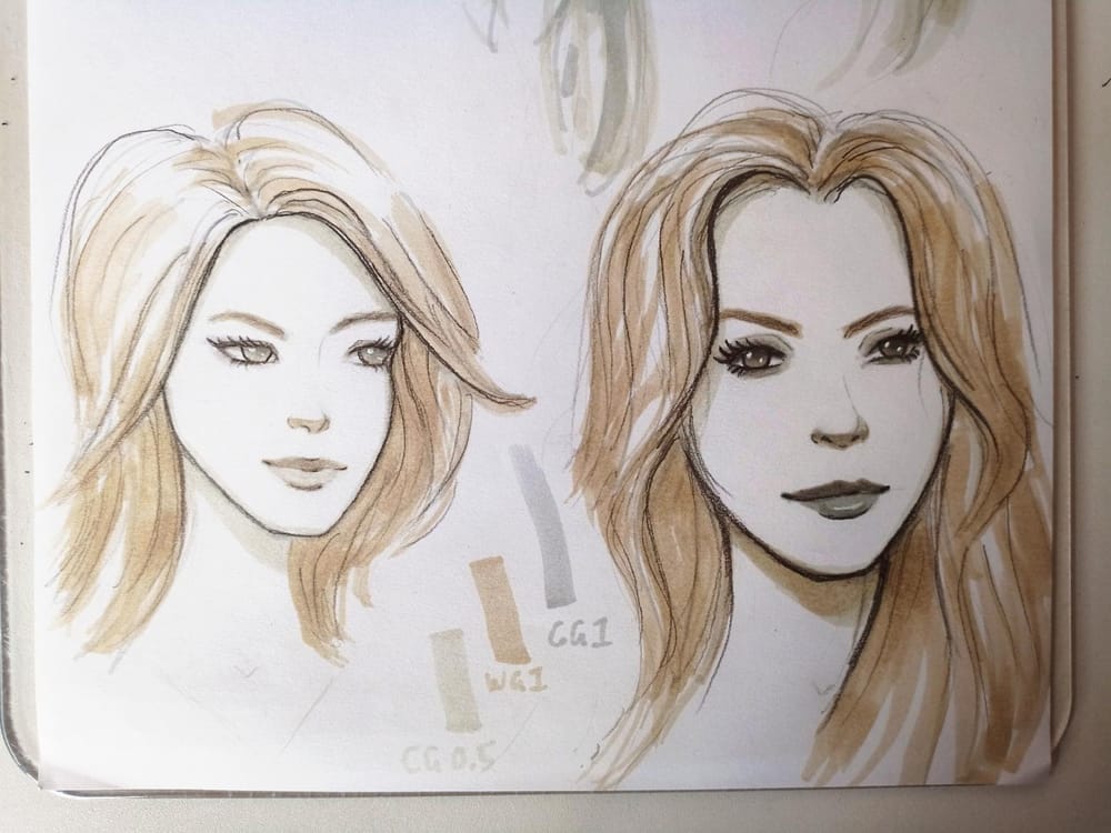 Female Character Design - image 1 - student project