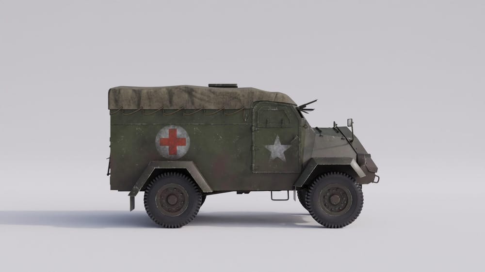Chevrolet CMP CT15AA armored ambulance - image 3 - student project