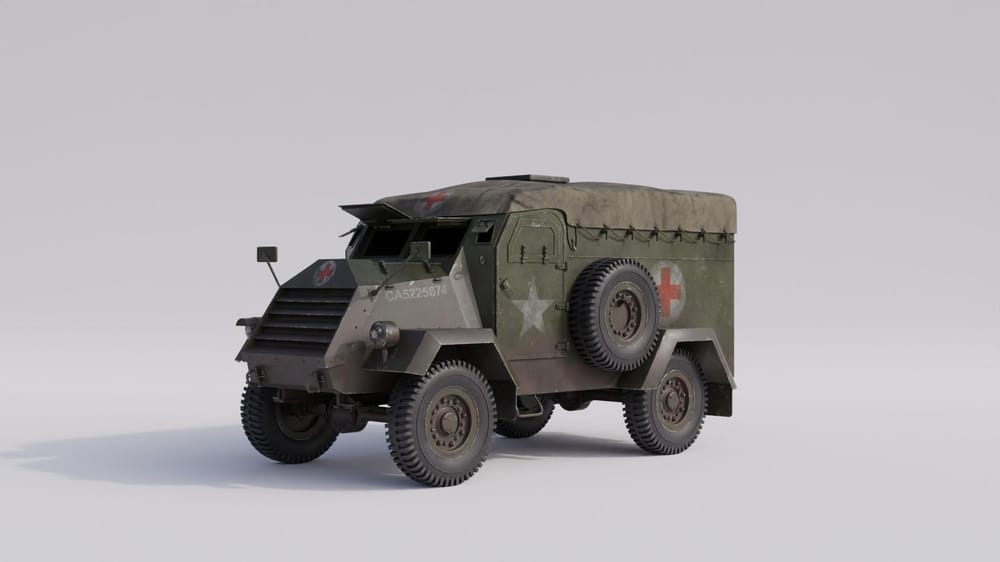 Chevrolet CMP CT15AA armored ambulance - image 5 - student project
