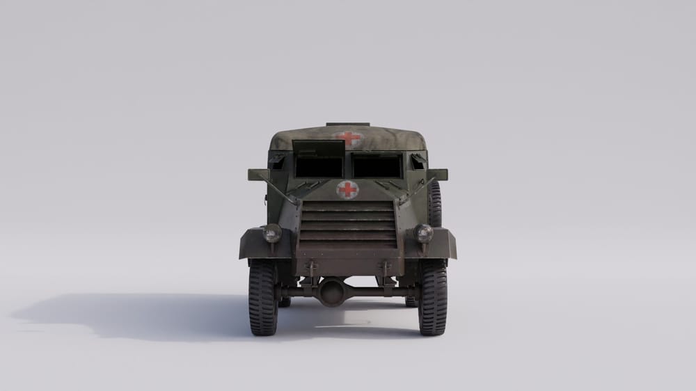 Chevrolet CMP CT15AA armored ambulance - image 1 - student project