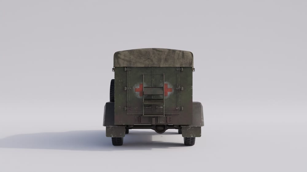 Chevrolet CMP CT15AA armored ambulance - image 2 - student project