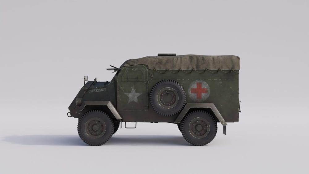Chevrolet CMP CT15AA armored ambulance - image 4 - student project