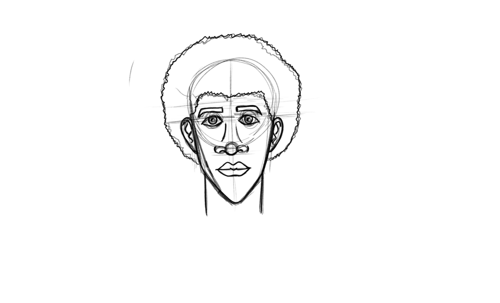 Draw Faces - a simplified Guide (with Ed Foychuck) - image 5 - student project