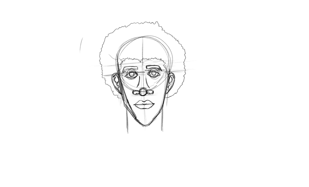 Draw Faces - a simplified Guide (with Ed Foychuck) - image 4 - student project