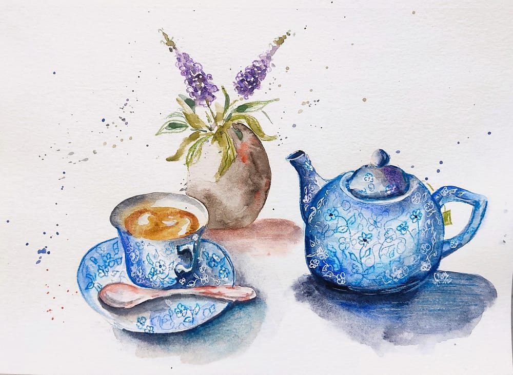 Tea set: Mix media! - image 1 - student project