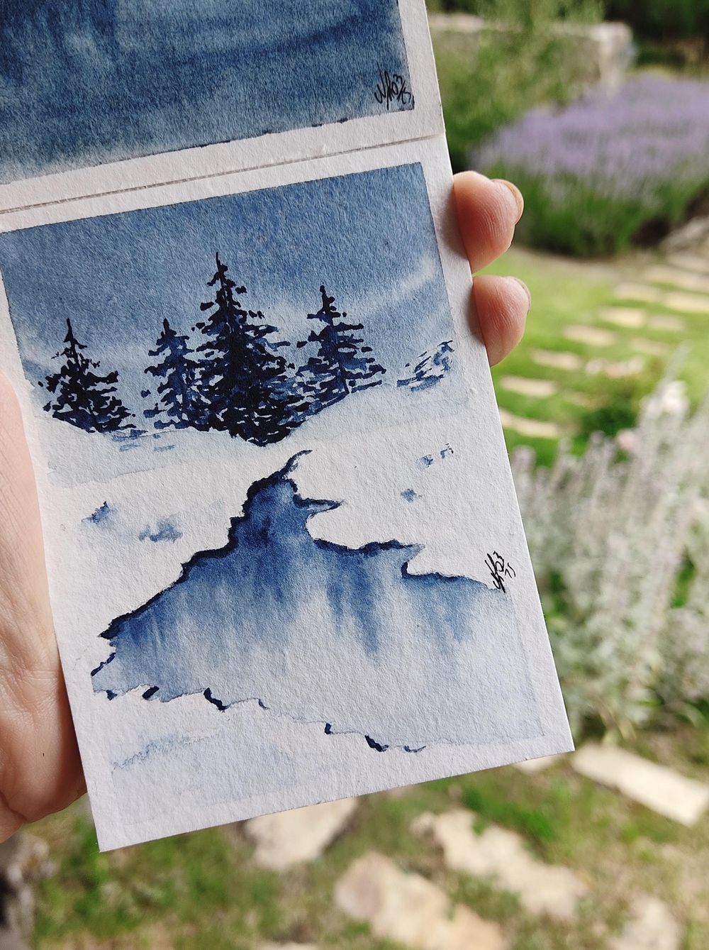 7 days of watercolor landscapes - image 6 - student project