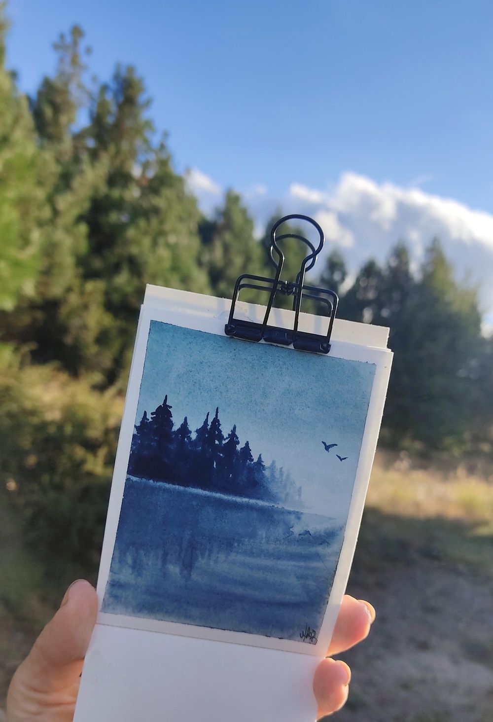 7 days of watercolor landscapes - image 5 - student project