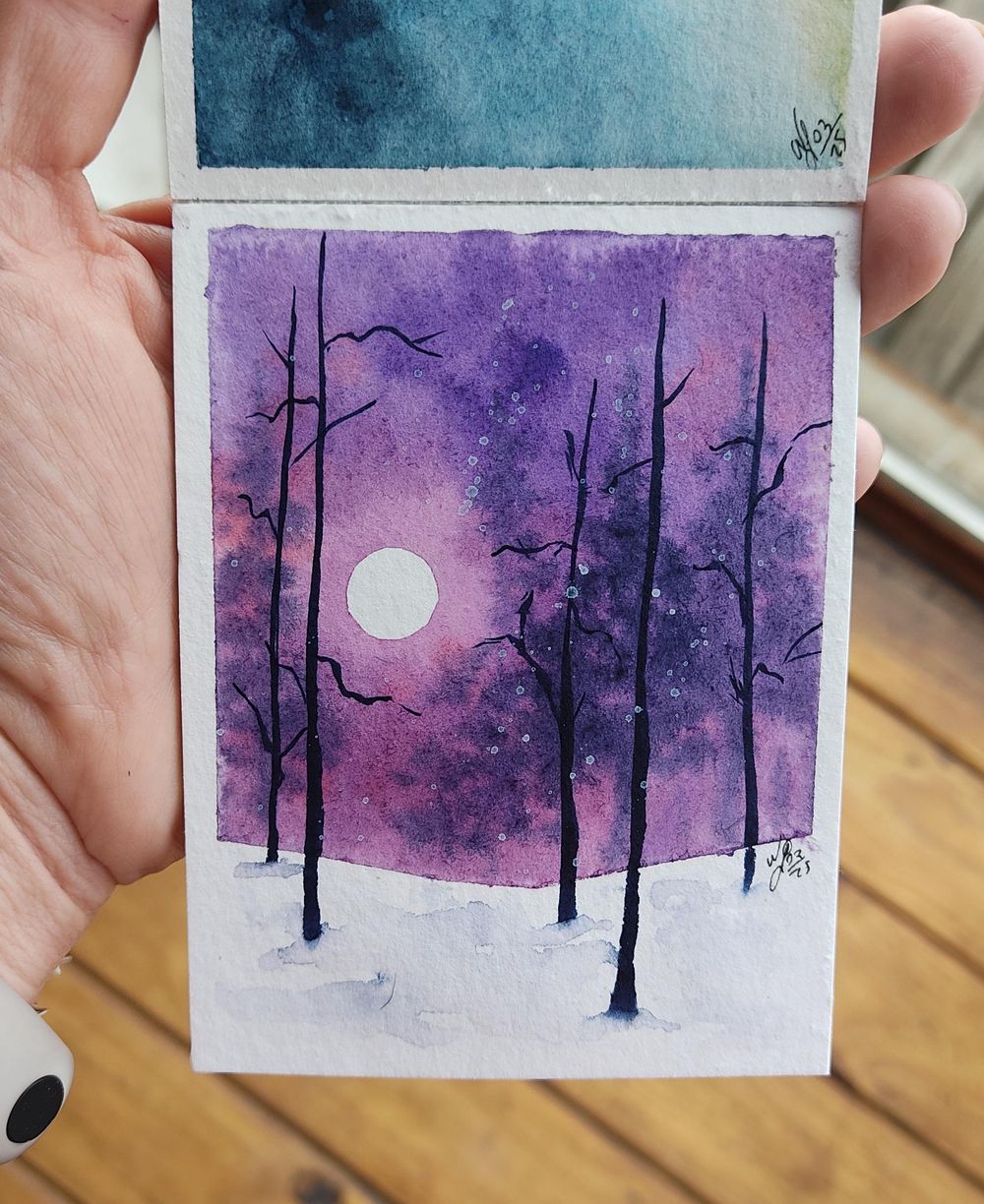 7 days of watercolor landscapes - image 8 - student project