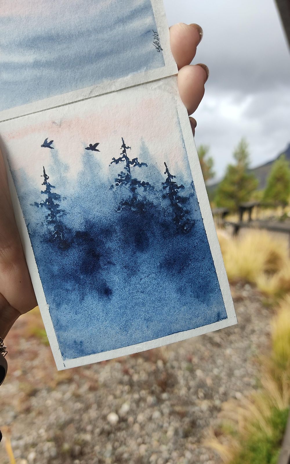 7 days of watercolor landscapes - image 3 - student project