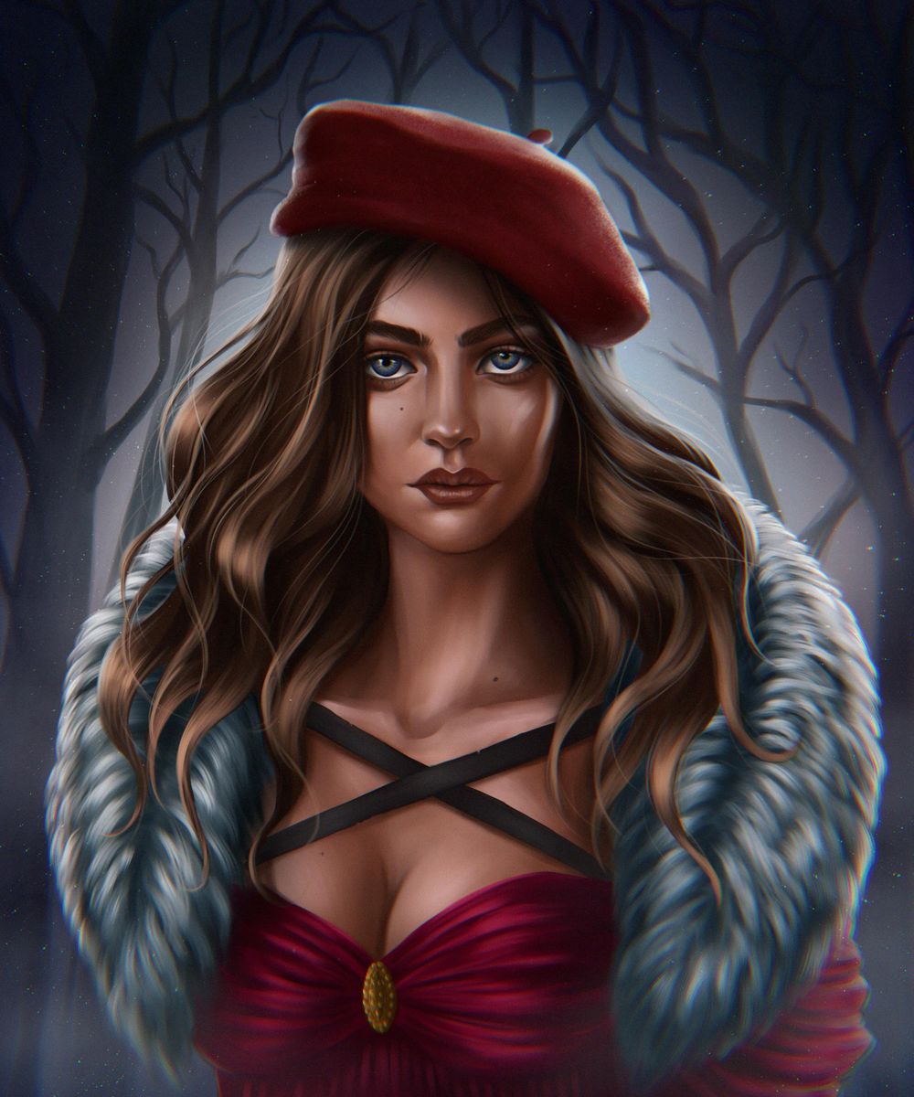 Red Riding Hood Character Illustration - image 2 - student project