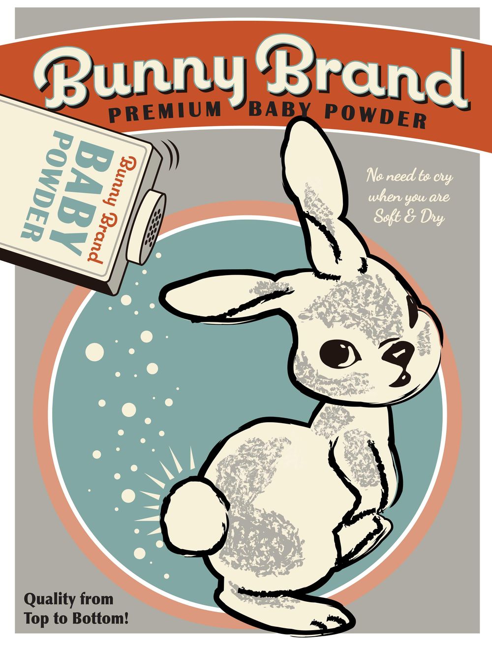 Bunny Brand vintage ad - image 1 - student project
