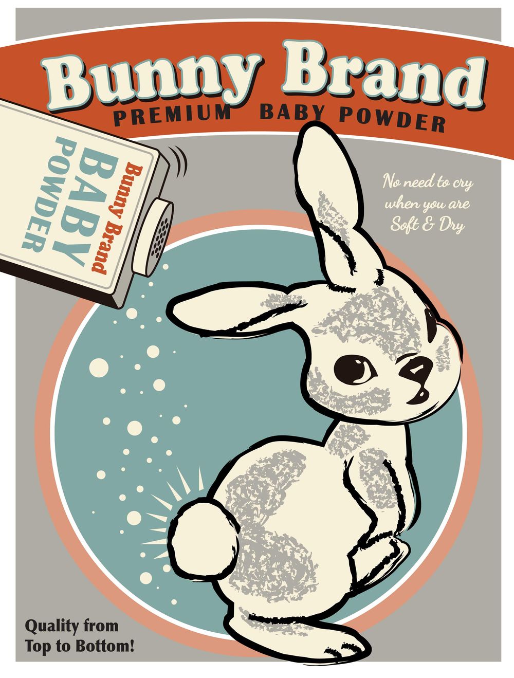 Bunny Brand vintage ad - image 3 - student project
