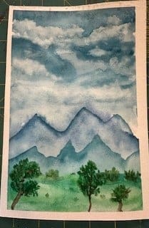 Stormy Mountains - image 1 - student project