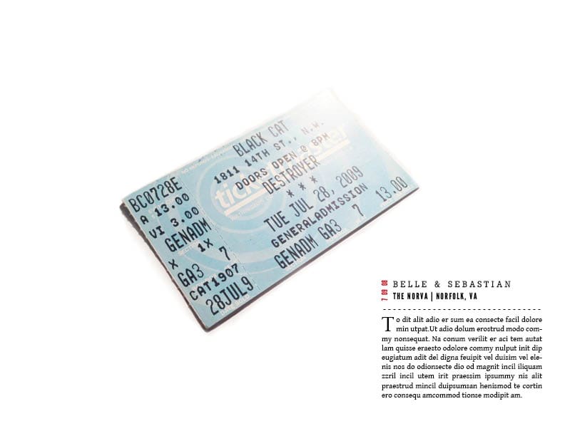 Ticket Stubs - image 4 - student project