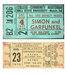 Ticket Stubs - image 1 - student project