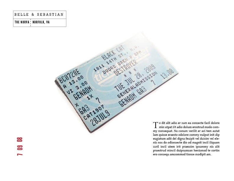 Ticket Stubs - image 5 - student project