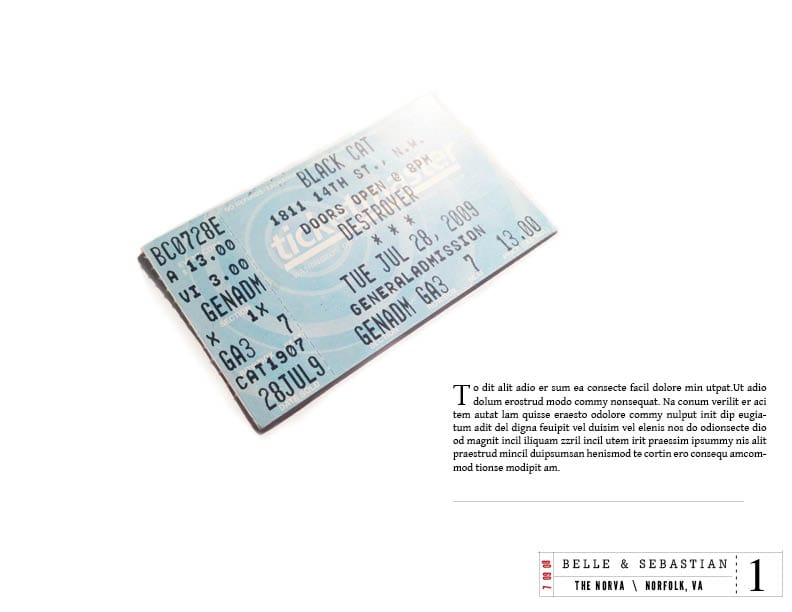 Ticket Stubs - image 3 - student project
