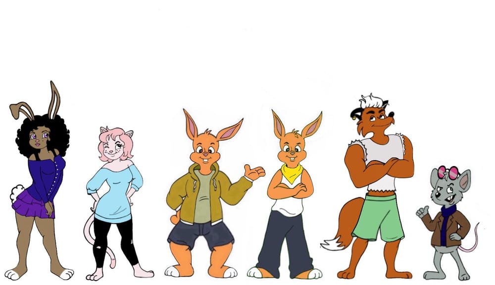 Redraw* character design - image 2 - student project