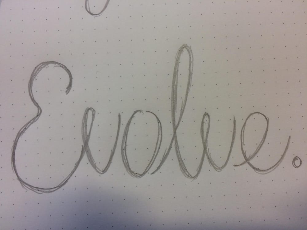 Evolve Monoline styled - image 1 - student project