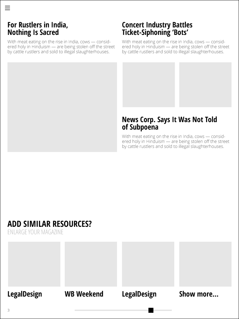 RSS reader