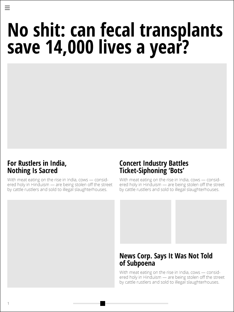 RSS reader