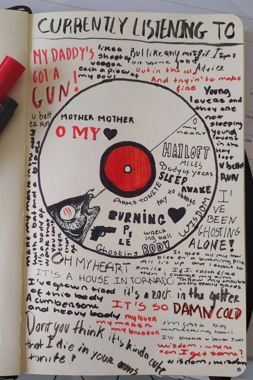 14 Day Illustrated Journaling - image 1 - student project