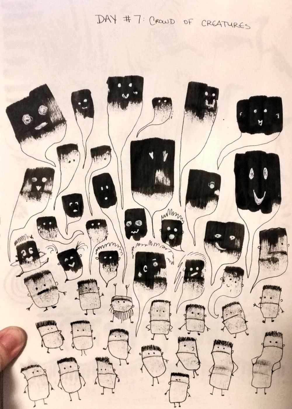 Kayla's Fearless Drawings - complete - image 7 - student project
