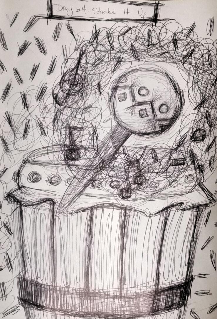 Kayla's Fearless Drawings - complete - image 4 - student project