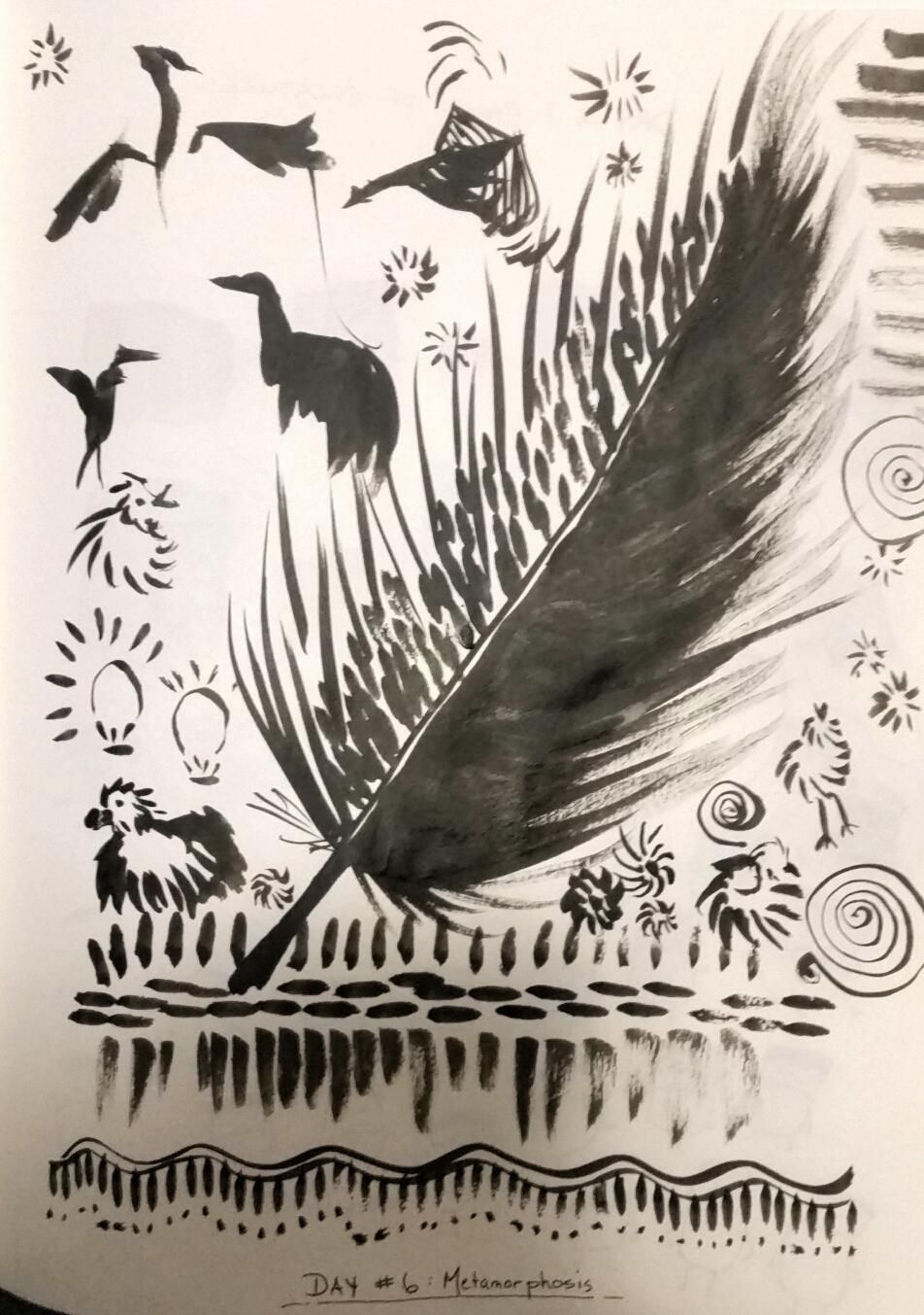 Kayla's Fearless Drawings - complete - image 6 - student project
