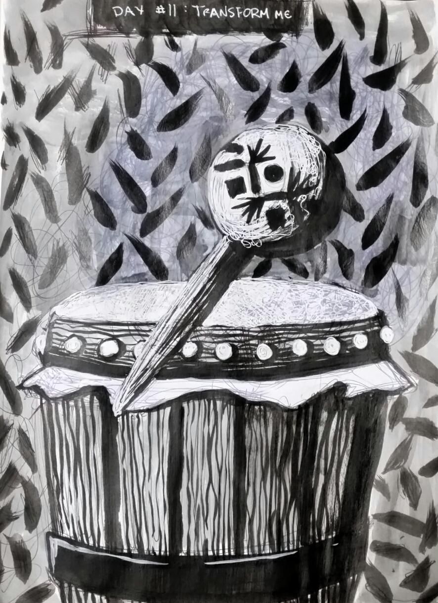 Kayla's Fearless Drawings - complete - image 11 - student project