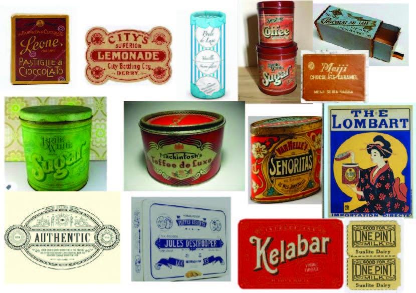 vintage style packaging for green tea - image 6 - student project