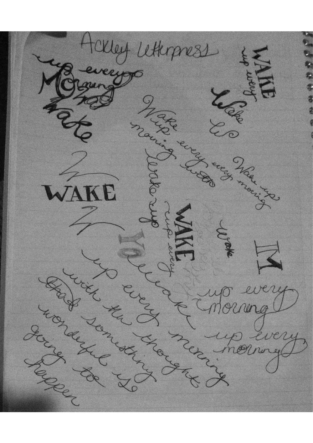 Ever-changing Saying - image 2 - student project