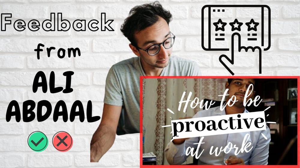 How to be proactive at work - image 1 - student project