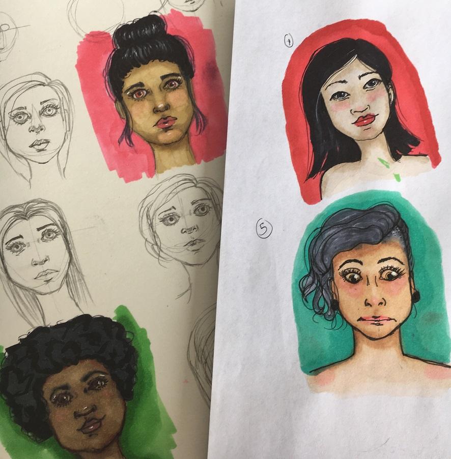 My little faces :) - image 4 - student project