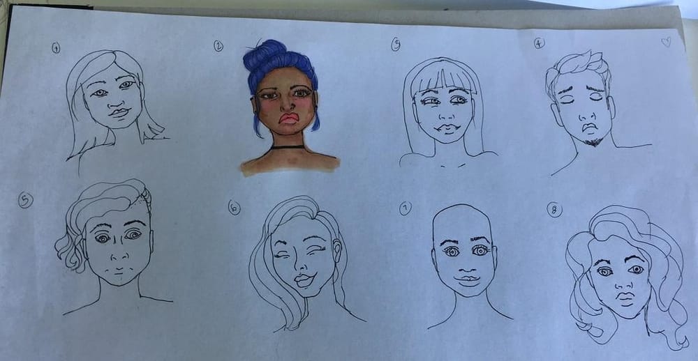 My little faces :) - image 2 - student project