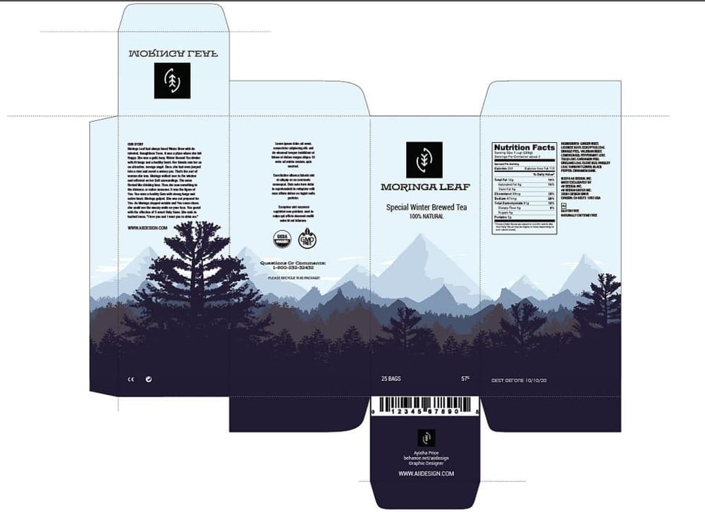 Teabox Design - image 1 - student project
