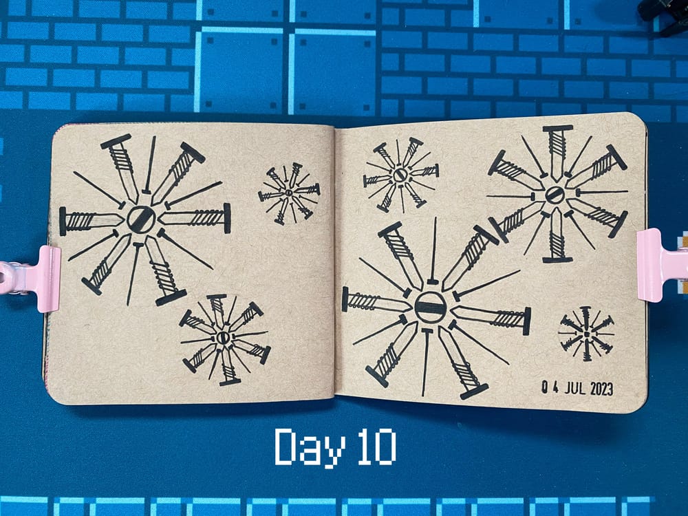 10 Days of Patterns Inspired by Objects - image 8 - student project