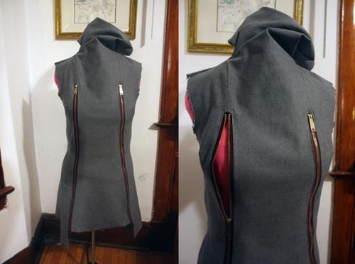 Nursing Tunic For Edgy Moms (Zip and Sip) - image 14 - student project