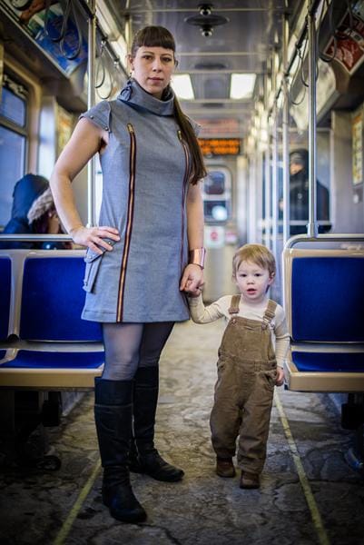 Nursing Tunic For Edgy Moms (Zip and Sip) - image 2 - student project