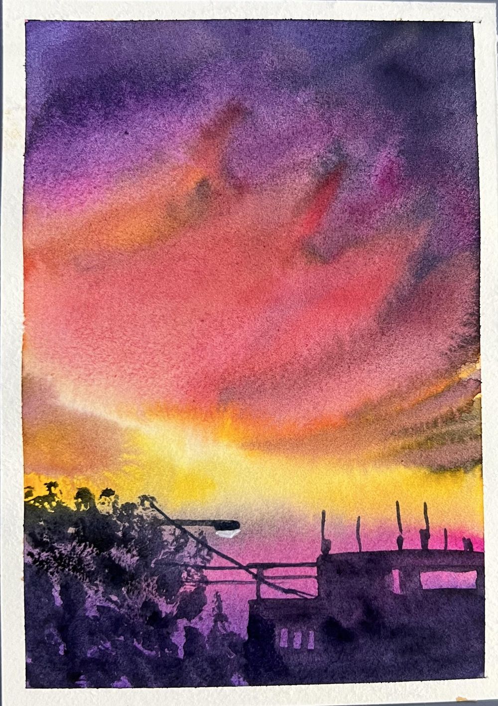 Vibrant skies and clouds - image 1 - student project
