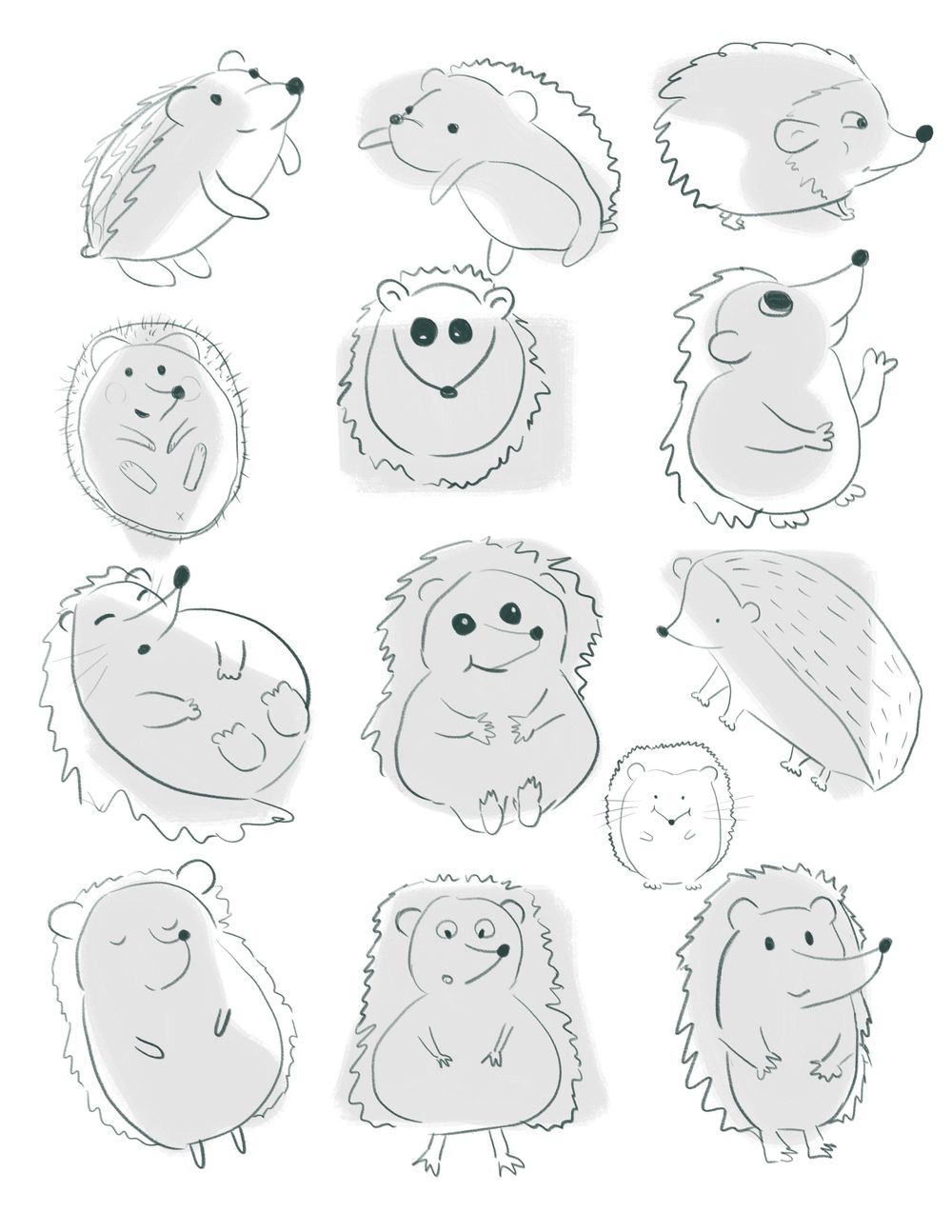 Cute Hedgehog - image 1 - student project