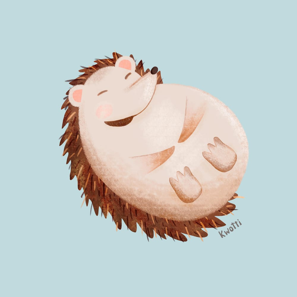 Cute Hedgehog - image 2 - student project