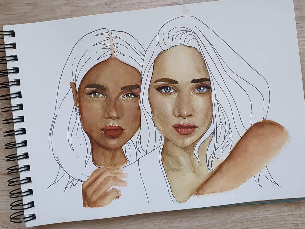 Underpainting and skin tones - image 5 - student project