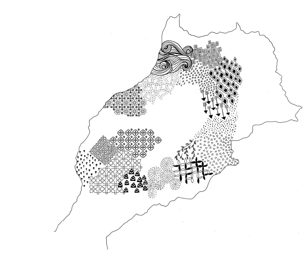 Berber Whiskey Travels: Morocco through patterns - image 2 - student project