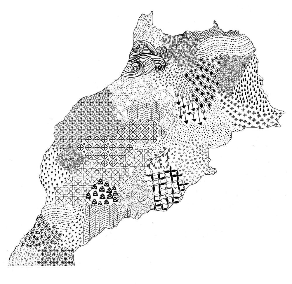 Berber Whiskey Travels: Morocco through patterns - image 5 - student project