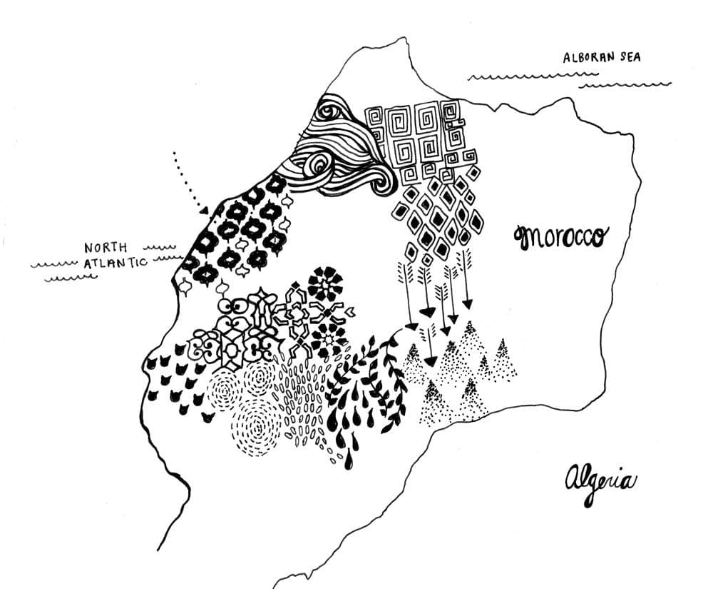 Berber Whiskey Travels: Morocco through patterns - image 7 - student project