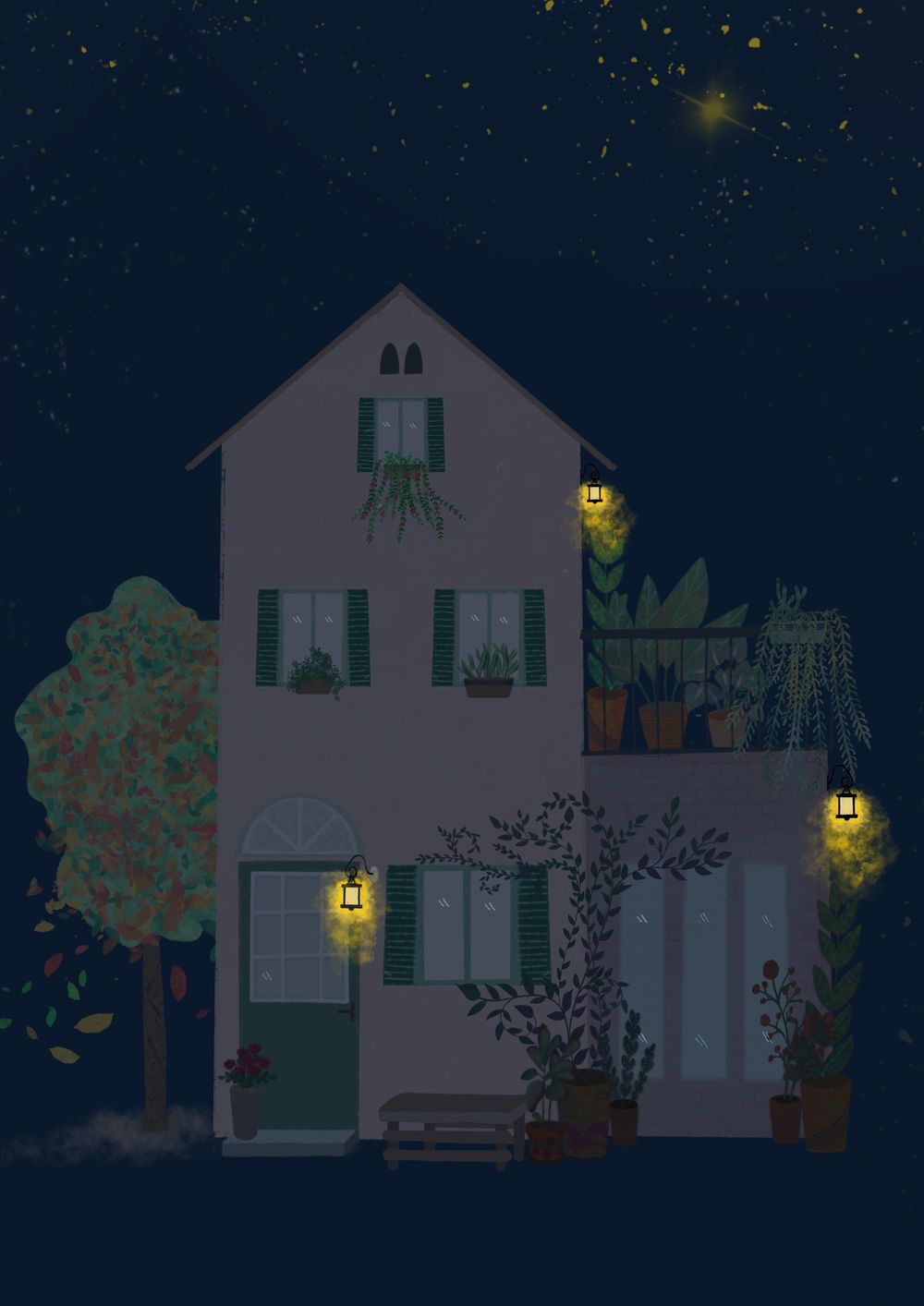 Illustrating with Layered Texture and Color - image 7 - student project