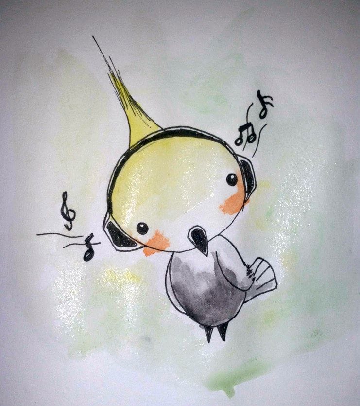 My Cute Cockatiel - image 1 - student project